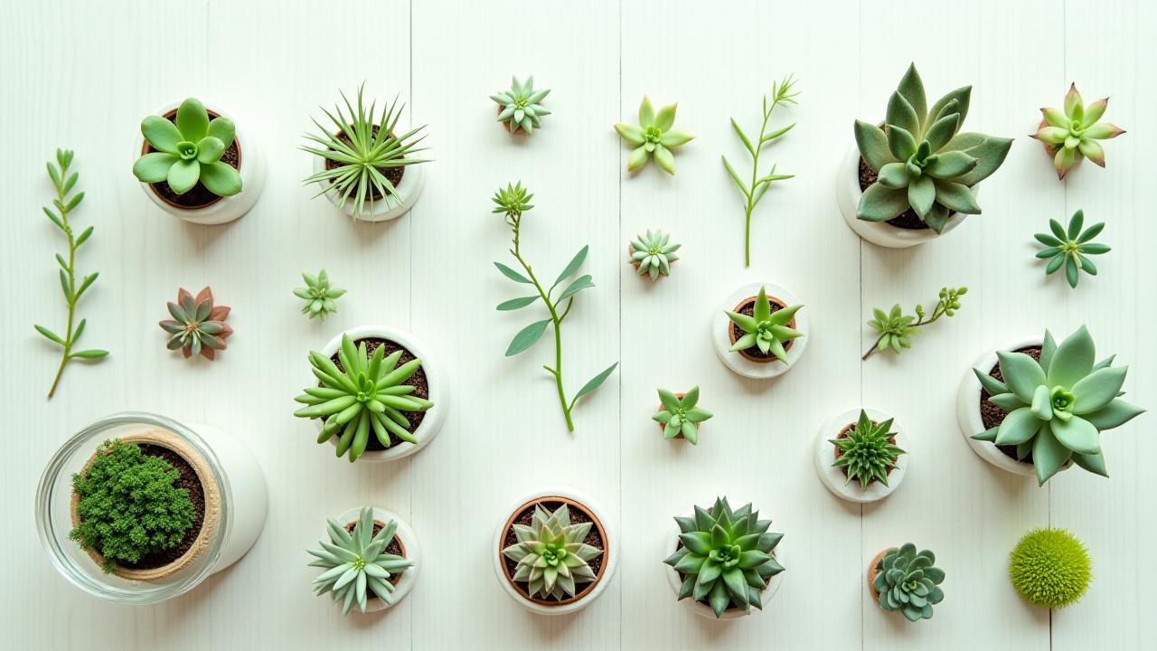 様々な種類の植物